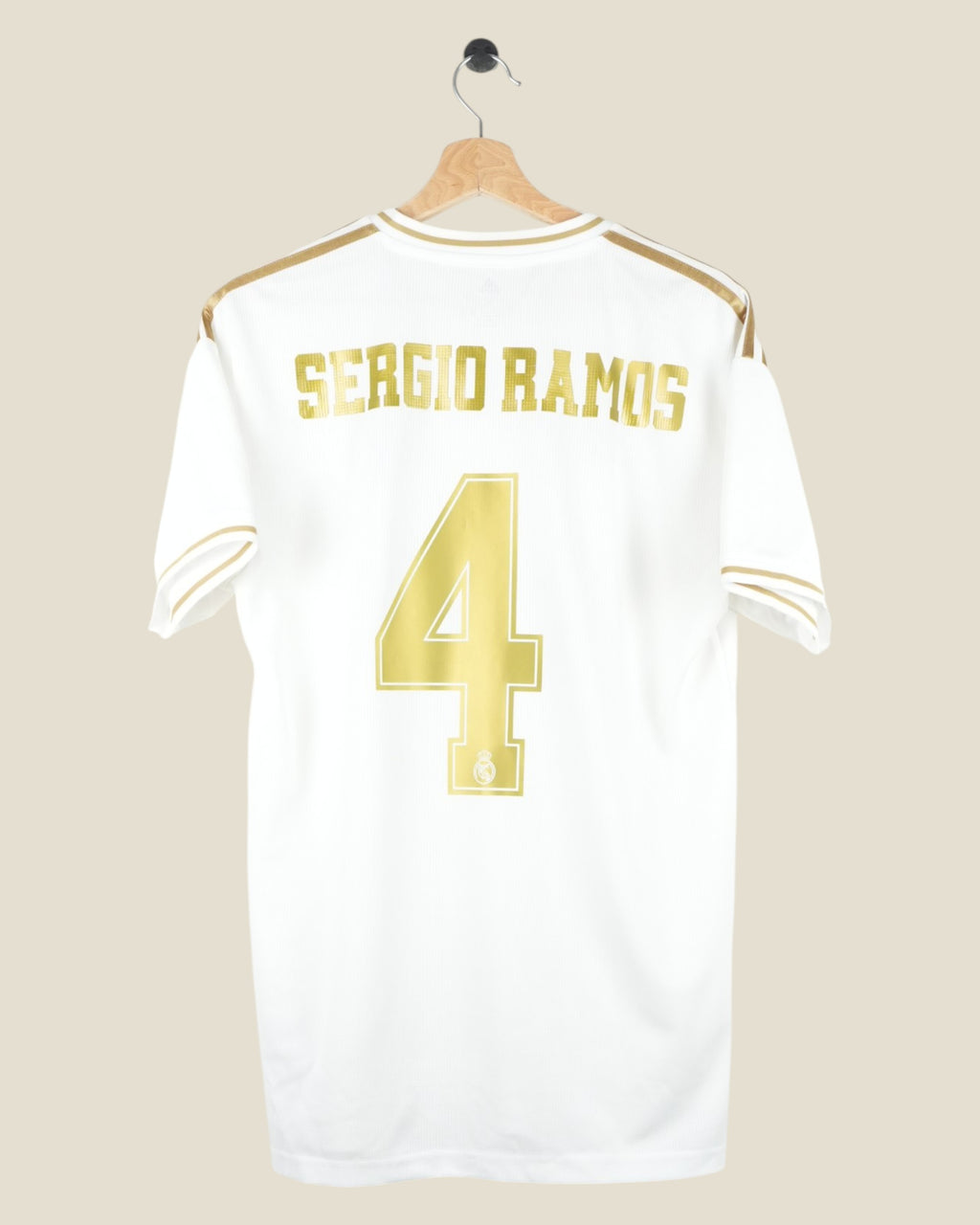 REAL MADRID 2019/20 RAMOS HOME SHIRT (M) ADIDAS