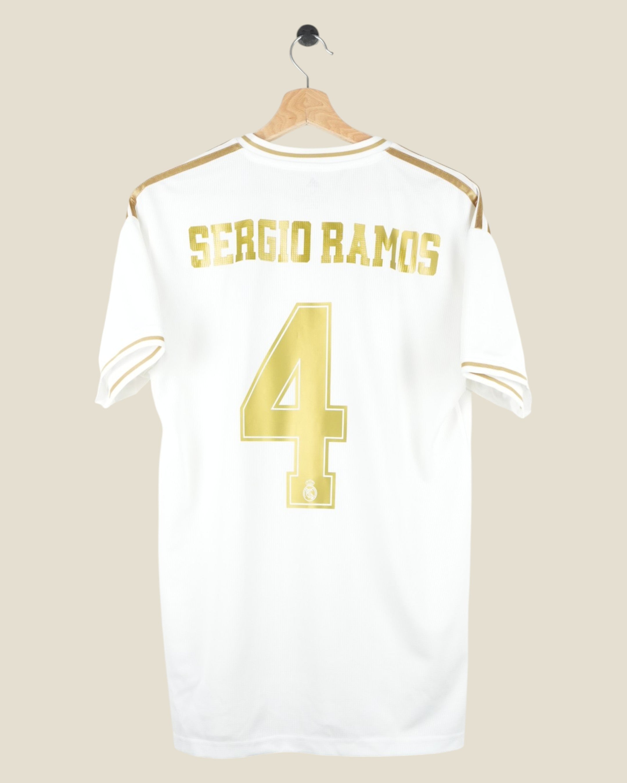REAL MADRID 2019/20 RAMOS HOME SHIRT (M) ADIDAS