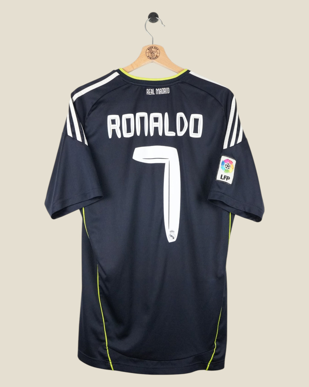 REAL MADRID 2010/11 RONALDO AWAY SHIRT (M) ADIDAS
