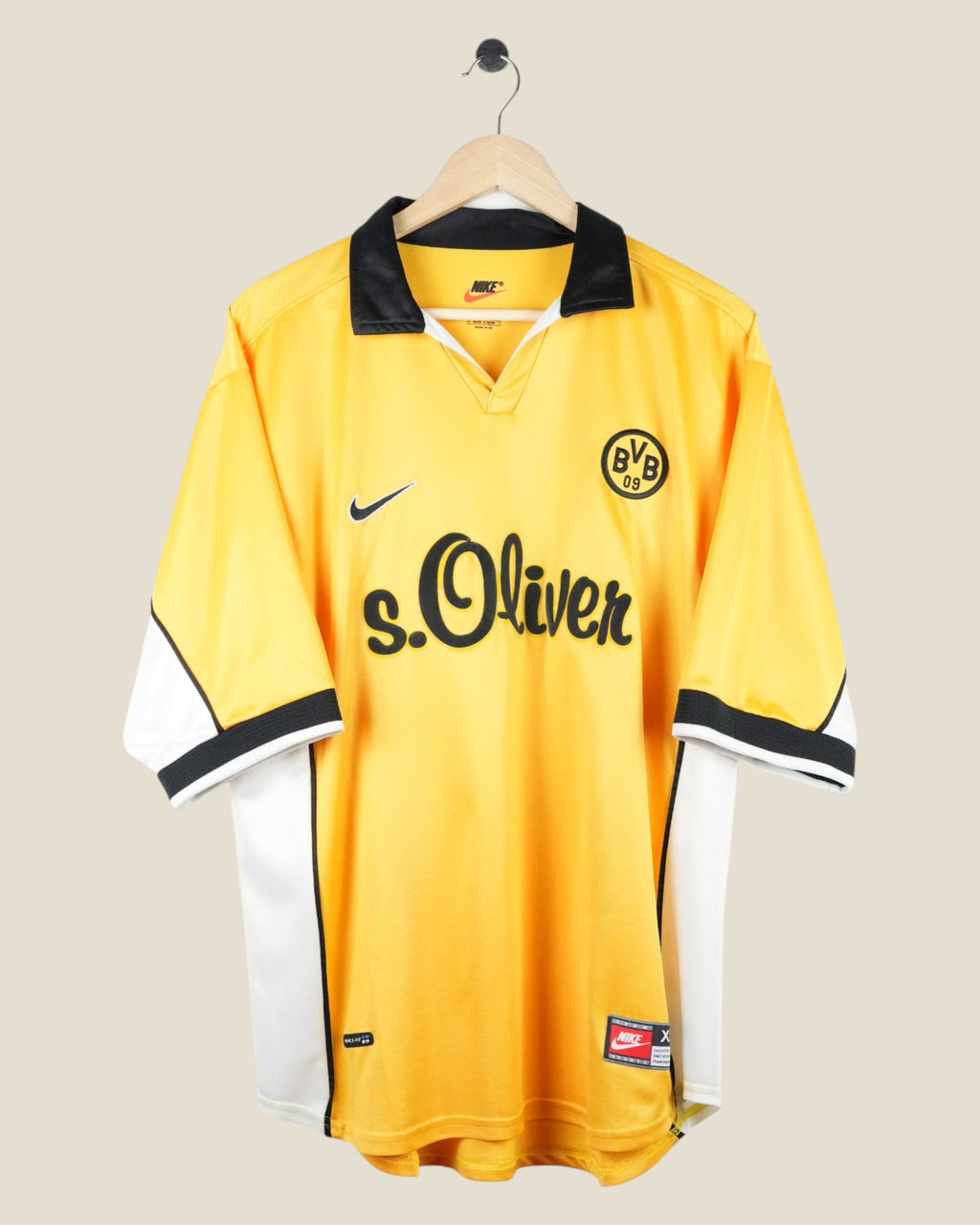 BORUSSIA DORTMUND 1998/00 HOME SHIRT (XL) NIKE
