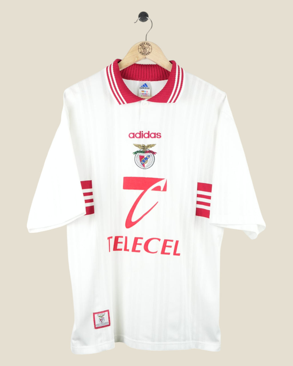BENFICA 1997/98 EUROPEAN SHIRT (L) ADIDAS