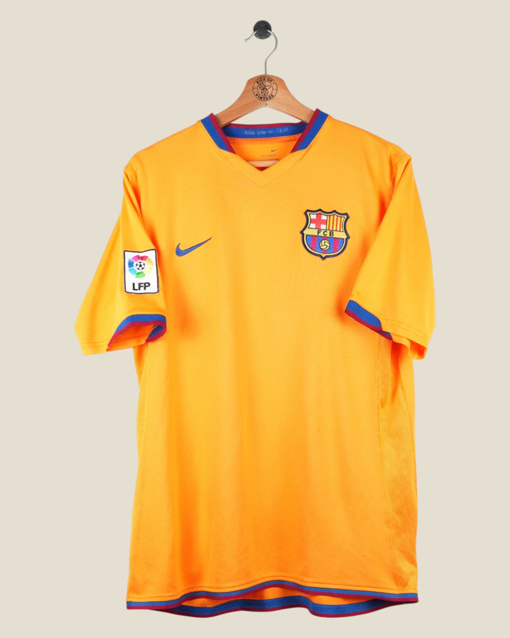 BARCELONA 2006/07 MESSI AWAY SHIRT (M) NIKE