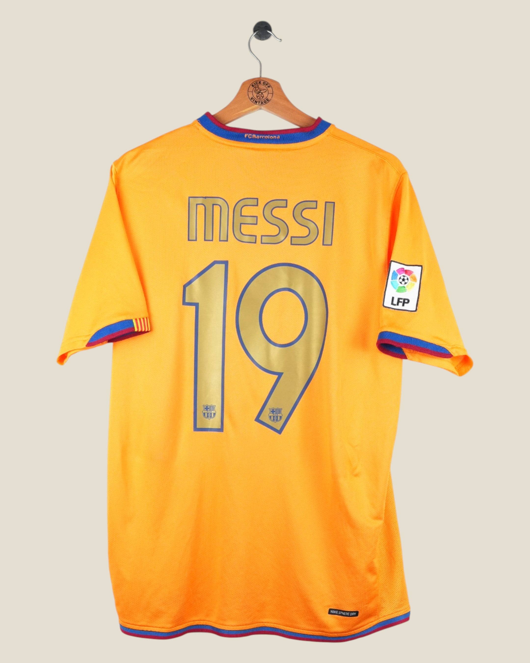 BARCELONA 2006/07 MESSI AWAY SHIRT (M) NIKE