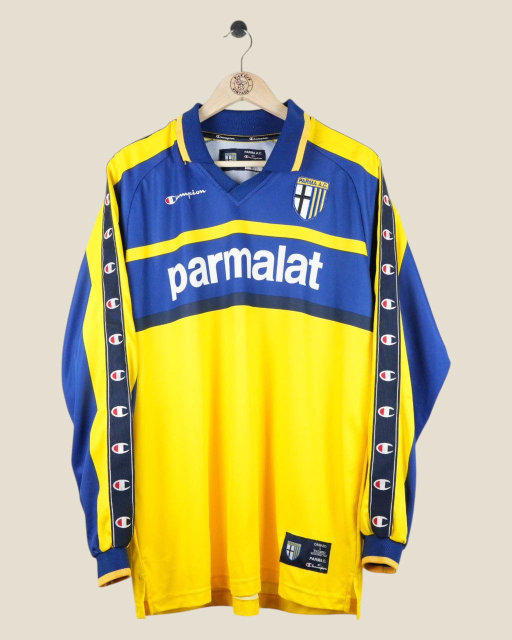 PARMA 1999/00 TRAINING SHIRT (L) CHAMPION