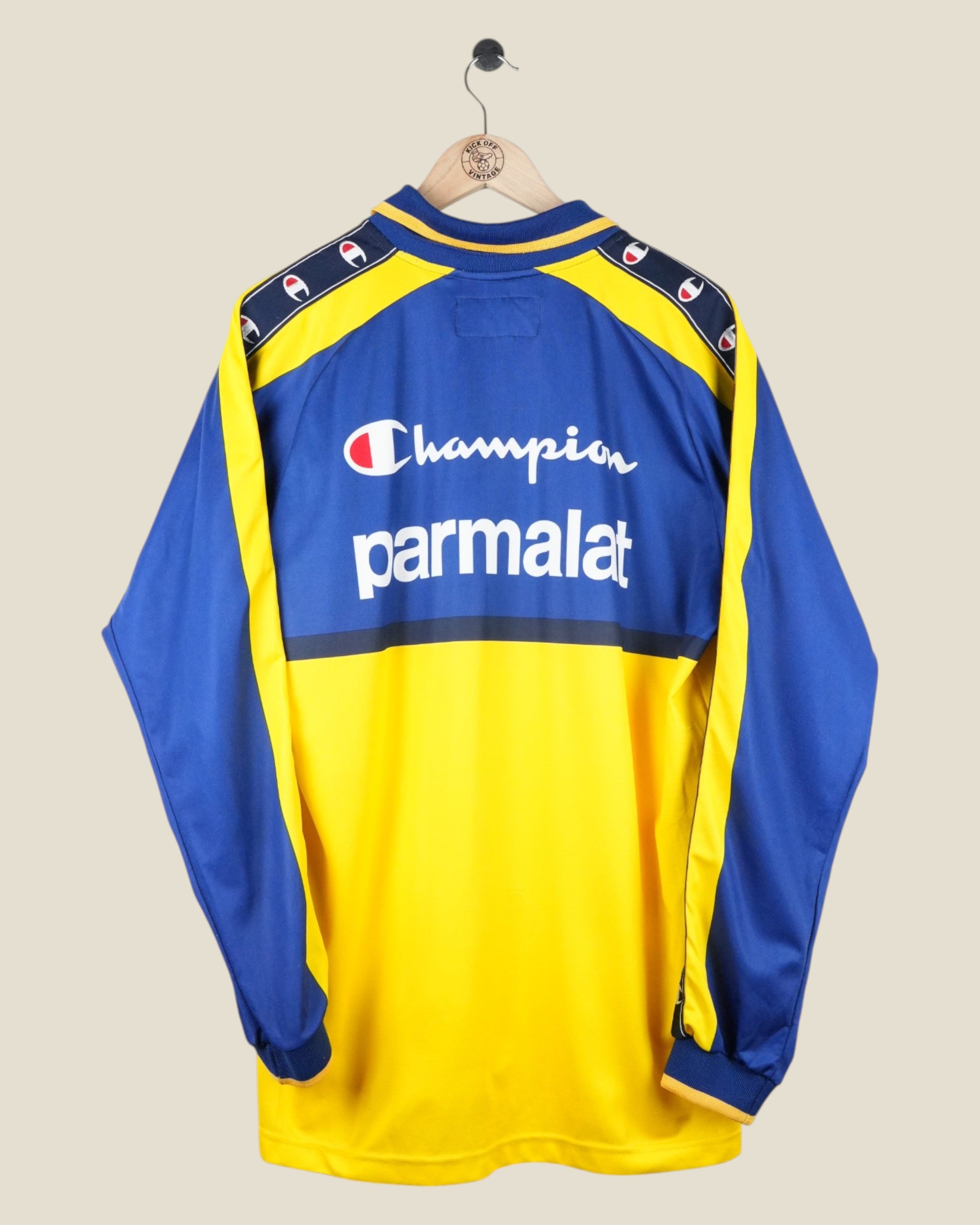 PARMA 1999/00 TRAINING SHIRT (L) CHAMPION