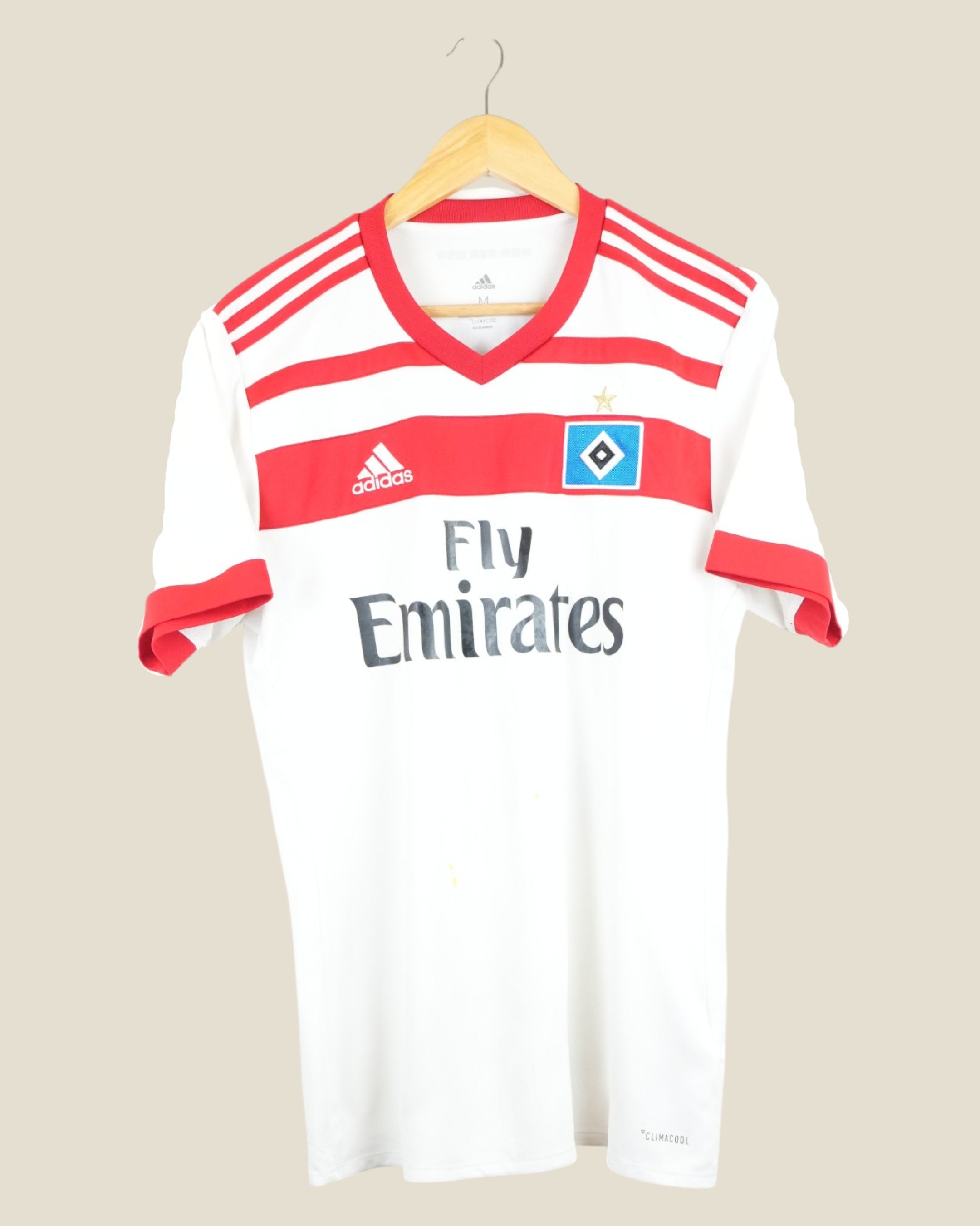 HAMBURG 2017/18 PAPADOPOULOS HOME SHIRT (M) ADIDAS