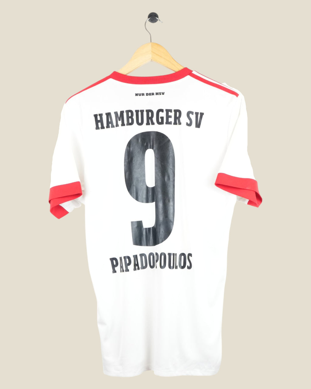 HAMBURG 2017/18 PAPADOPOULOS HOME SHIRT (M) ADIDAS