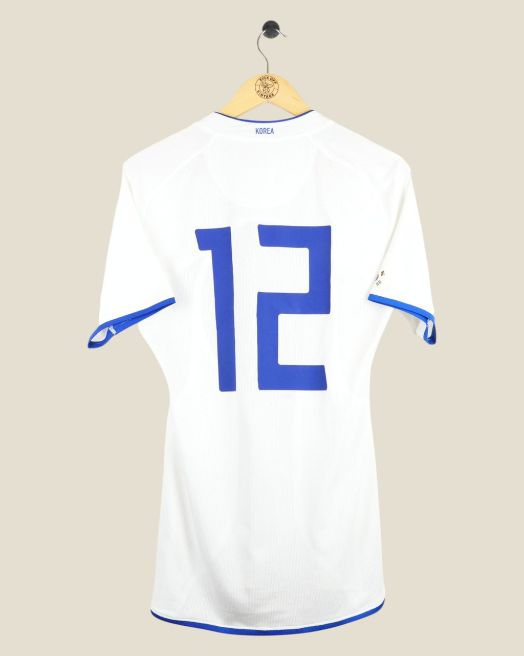 SOUTH KOREA 2008 #12 PLAYER ISSUE AWAY SHIRT (XL) NIKE