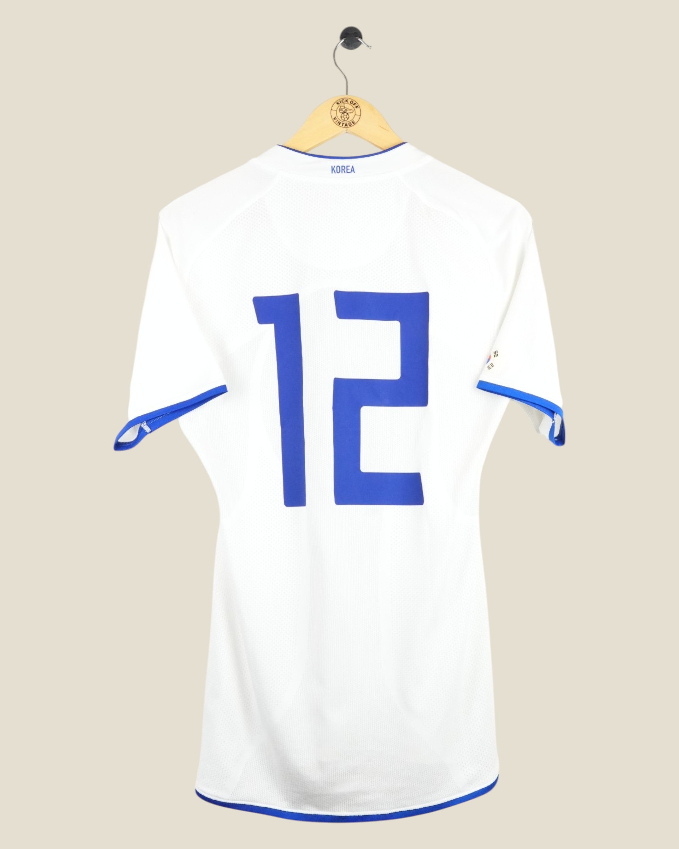 SOUTH KOREA 2008 #12 PLAYER ISSUE AWAY SHIRT (XL) NIKE