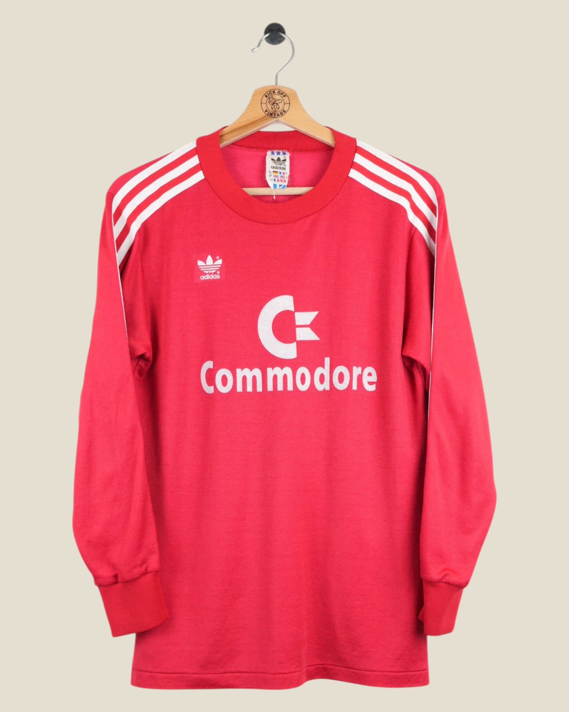 BAYERN MUNICH 1984/85 L/S HOME SHIRT (S) ADIDAS
