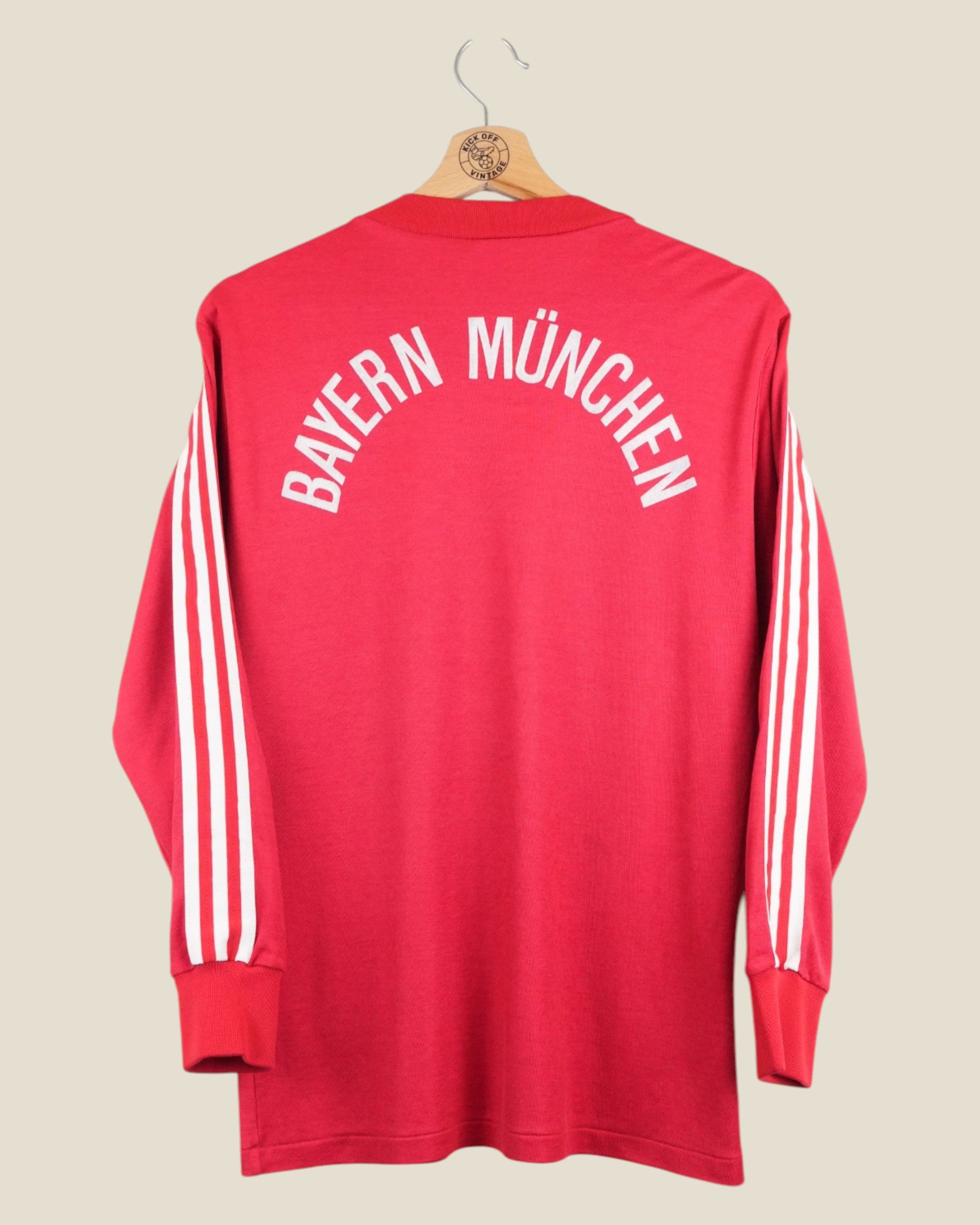 BAYERN MUNICH 1984/85 L/S HOME SHIRT (S) ADIDAS