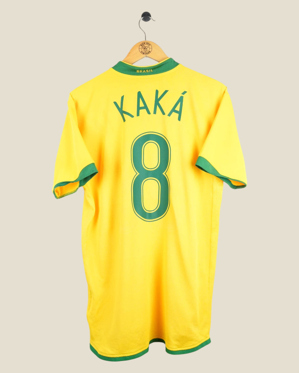 BRAZIL 2006 KAKA HOME SHIRT (L) NIKE