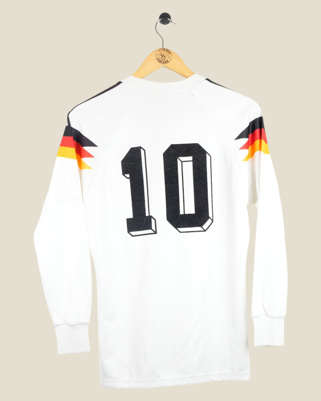 GERMANY 1988 #10 HOME SHIRT L/S (S) ADIDAS