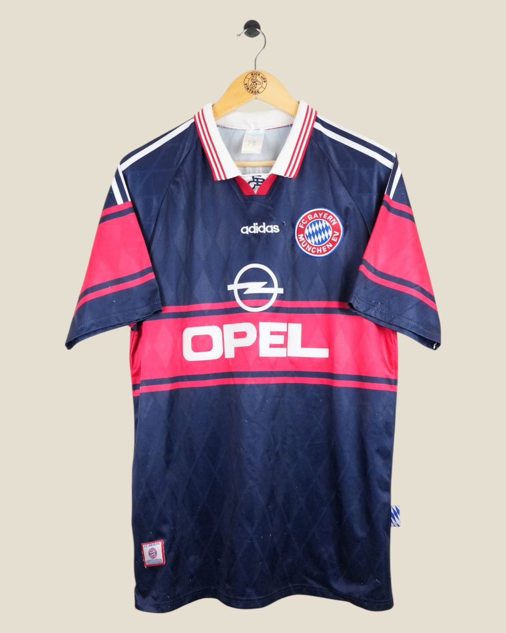 BAYERN MUNICH 1997/99 HOME SHIRT (XL) ADIDAS