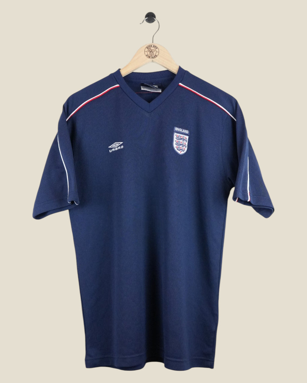 ENGLAND 2002 TRAVEL SHIRT (M) UMBRO