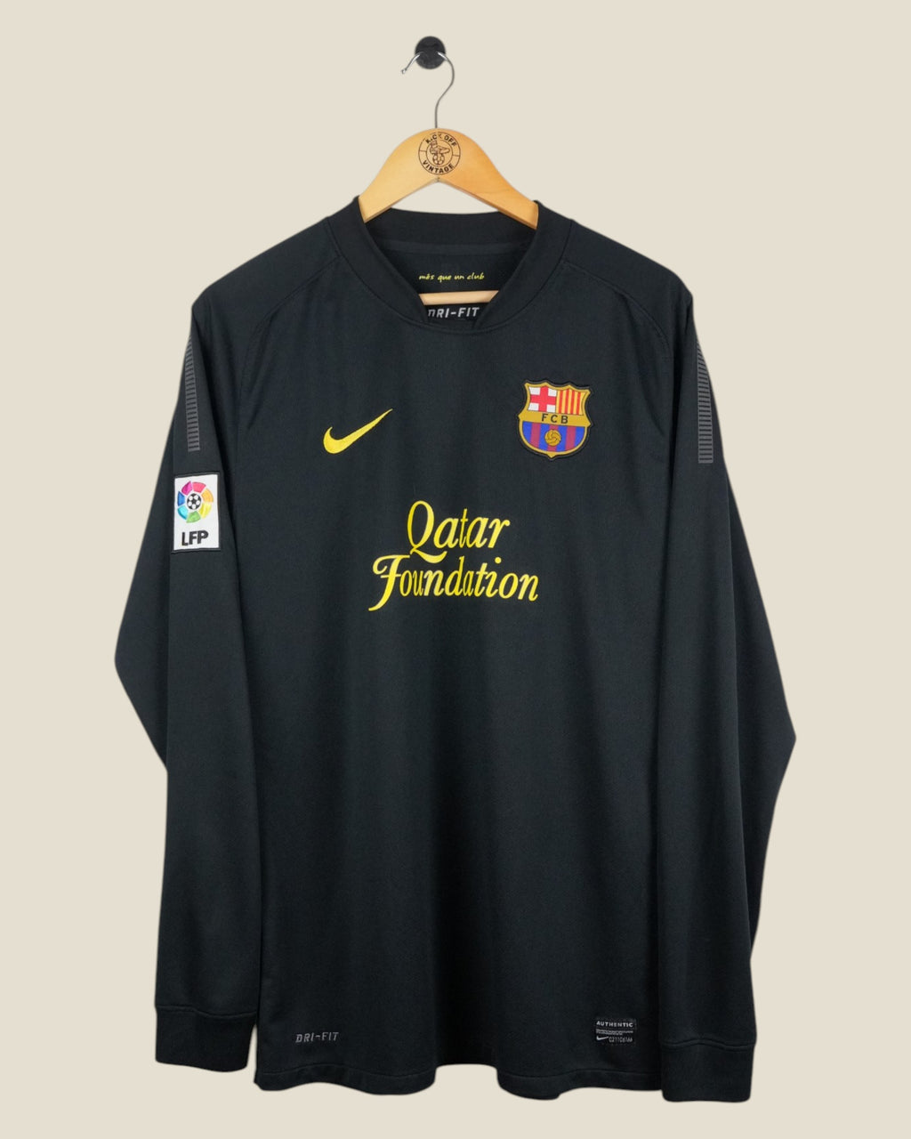 BARCELONA 2011/12 MESSI AWAY SHIRT L/S (L) NIKE