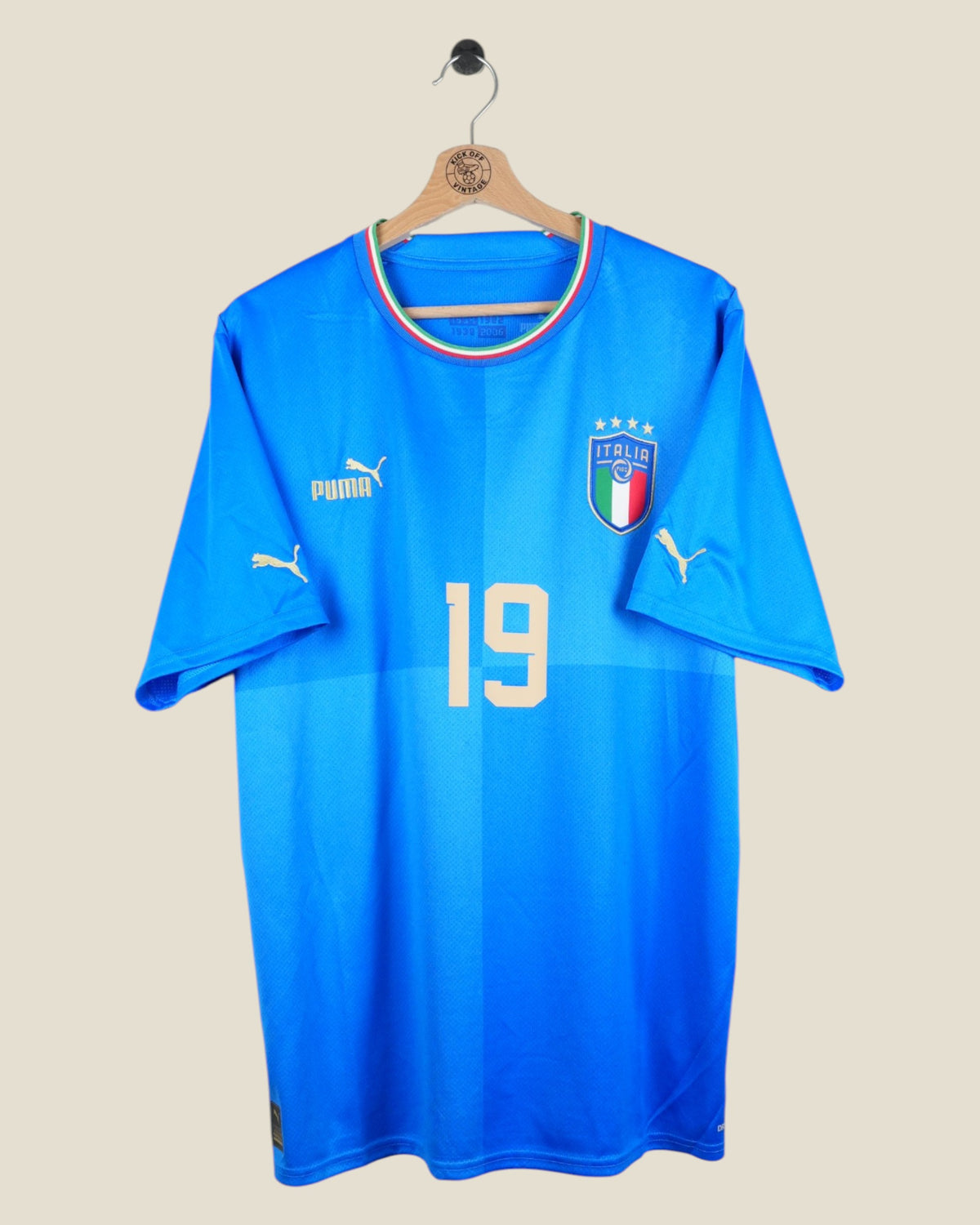 ITALY 2022/23 BONUCCI HOME SHIRT (XL) PUMA