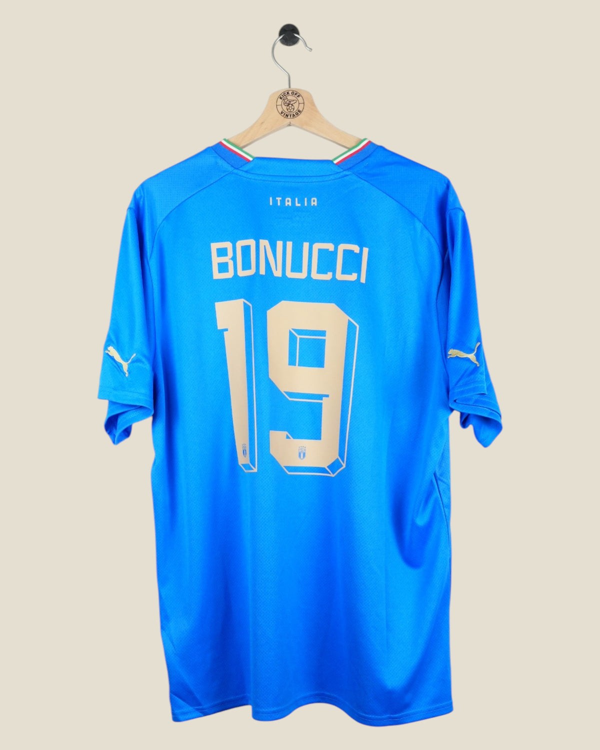 ITALY 2022/23 BONUCCI HOME SHIRT (XL) PUMA