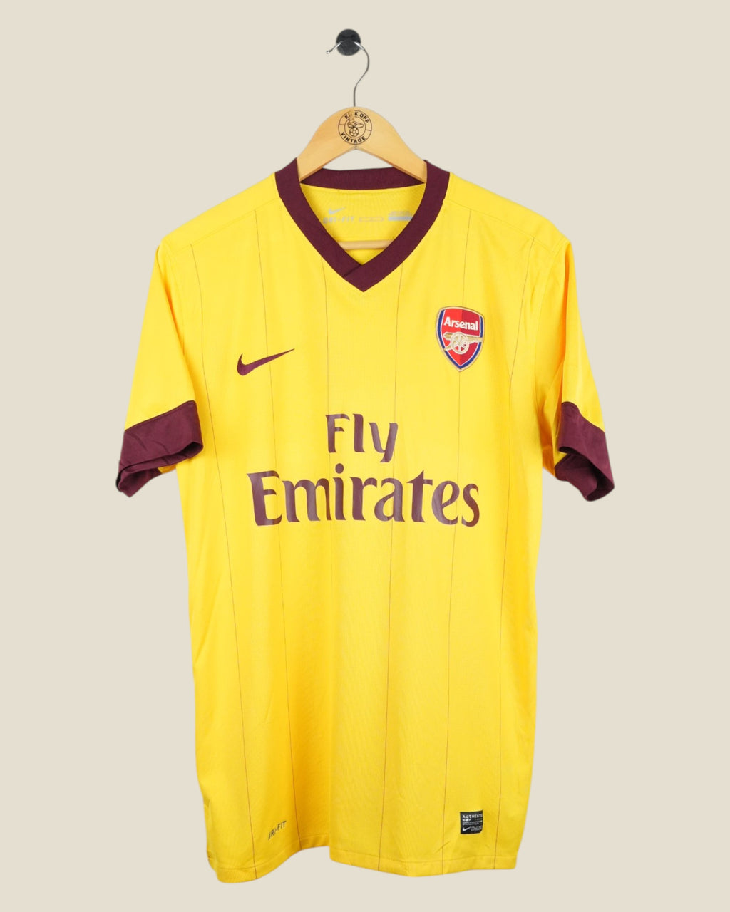 ARSENAL 2010/11 VAN PERSIE AWAY SHIRT (M) NIKE