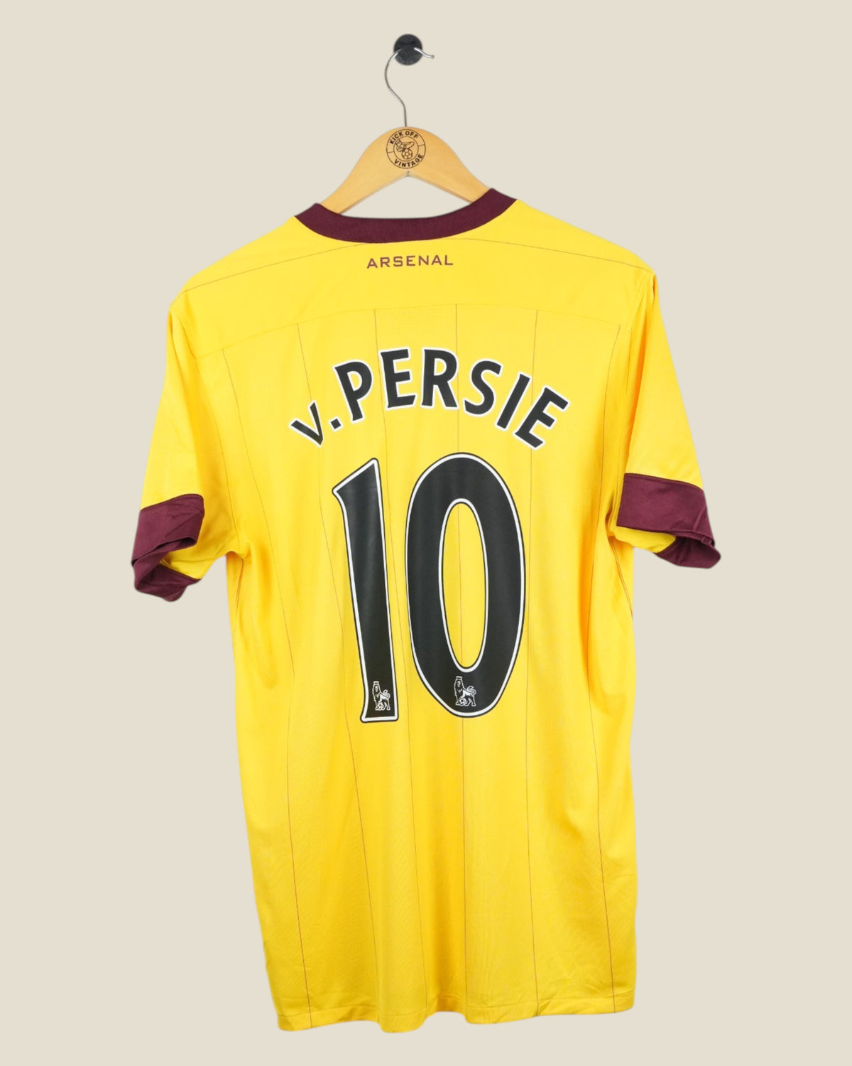 ARSENAL 2010/11 VAN PERSIE AWAY SHIRT (M) NIKE