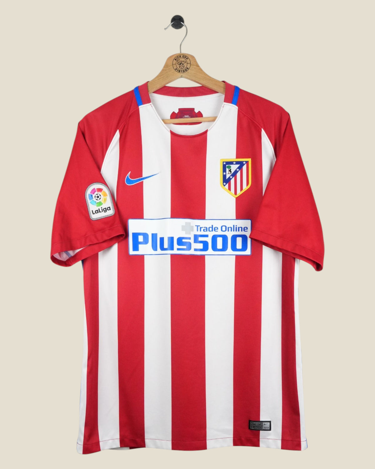 ATLETICO MADRID 2016/17 GRIEZMANN HOME SHIRT (L) NIKE