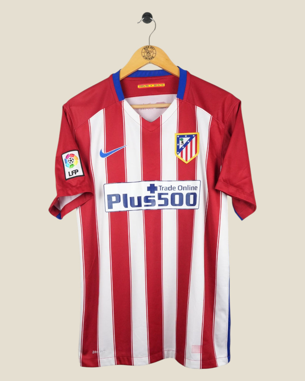 ATLETICO MADRID 2015/16 TORRES HOME SHIRT (M) NIKE