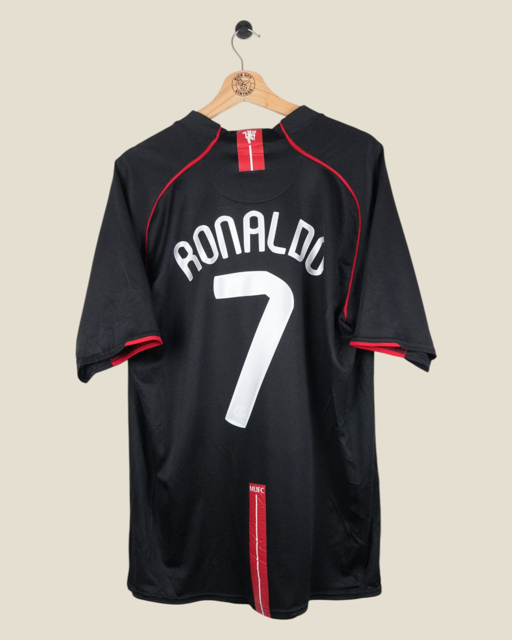 MANCHESTER UNITED 2007/08 RONALDO AWAY SHIRT (XL) NIKE