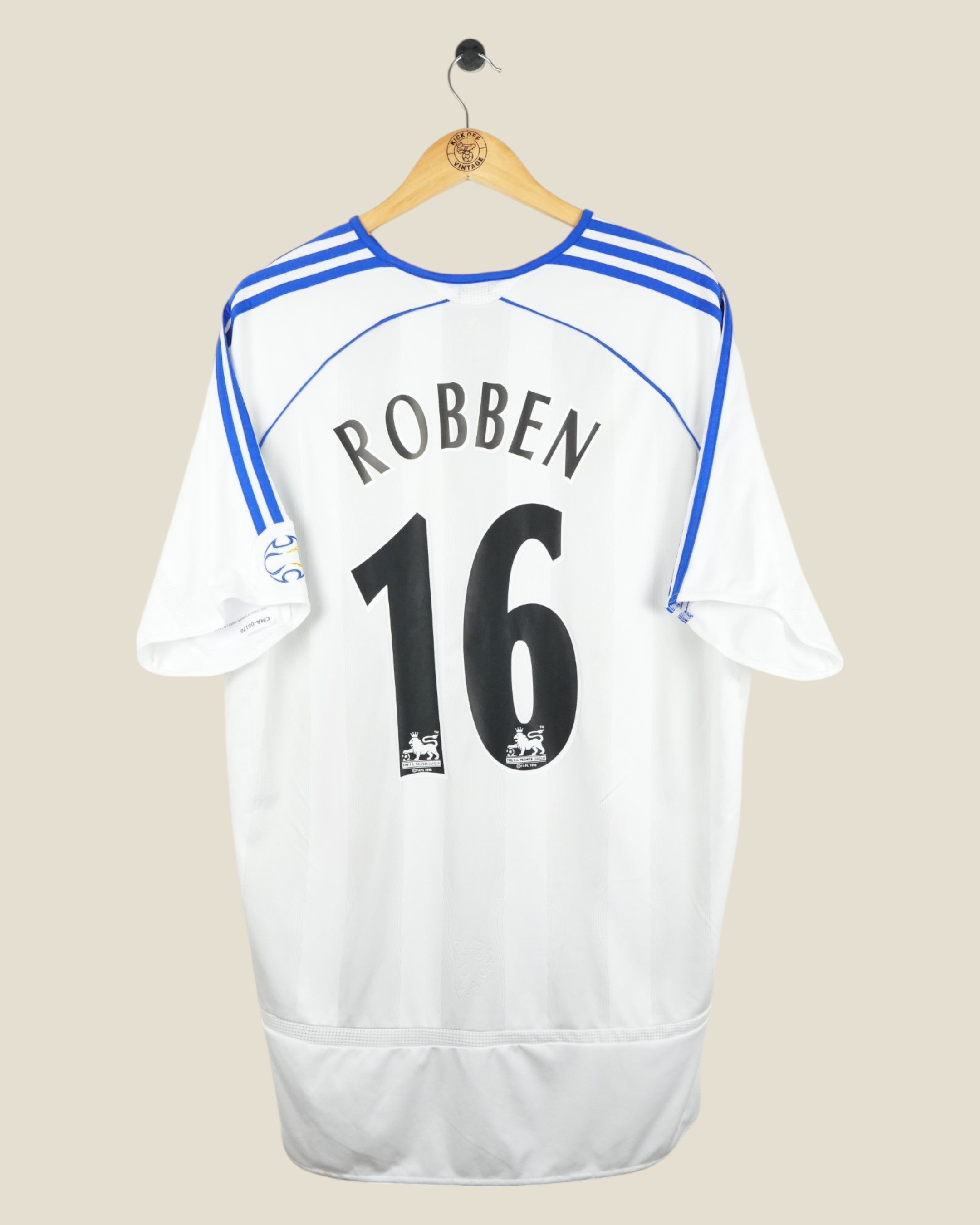 CHELSEA 2006/07 ROBBEN AWAY SHIRT (XL) ADIDAS