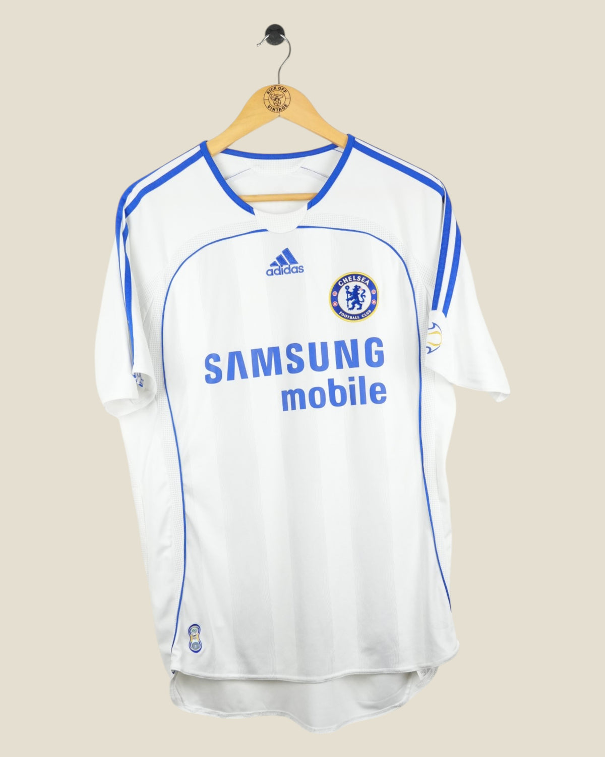 CHELSEA 2006/07 SHEVCHENKO AWAY SHIRT (M) ADIDAS
