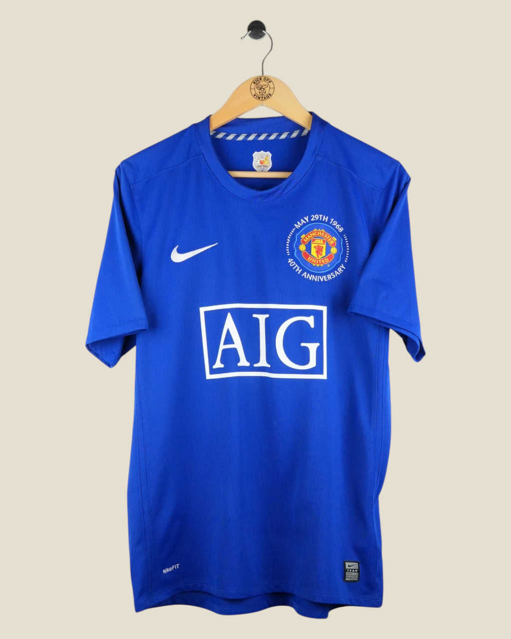 MANCHESTER UNITED 2008/09 RONALDO THIRD SHIRT (M) NIKE