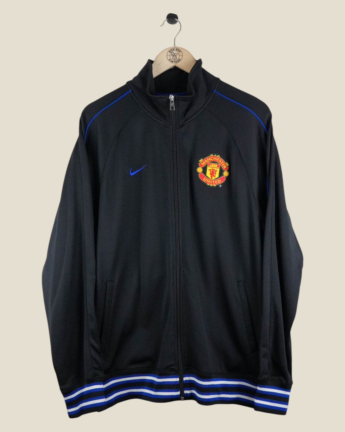 MANCHESTER UNITED 2013/14 TRACK JACKET (L) NIKE