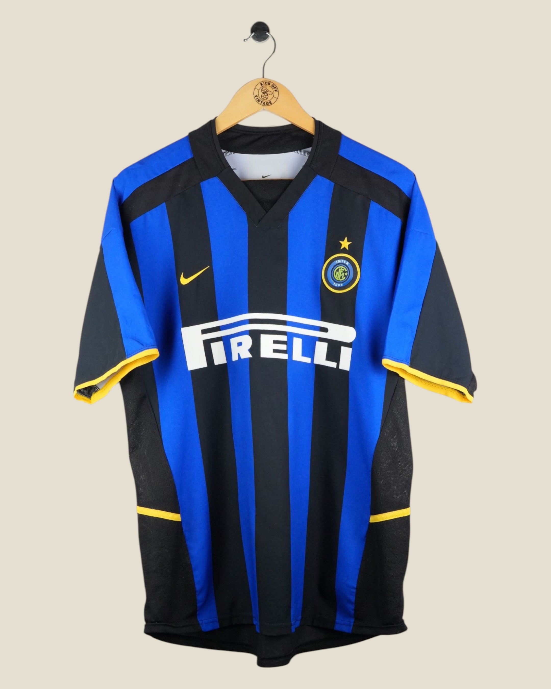 INTER MILAN 2002/03 MORFEO HOME SHIRT (M) NIKE