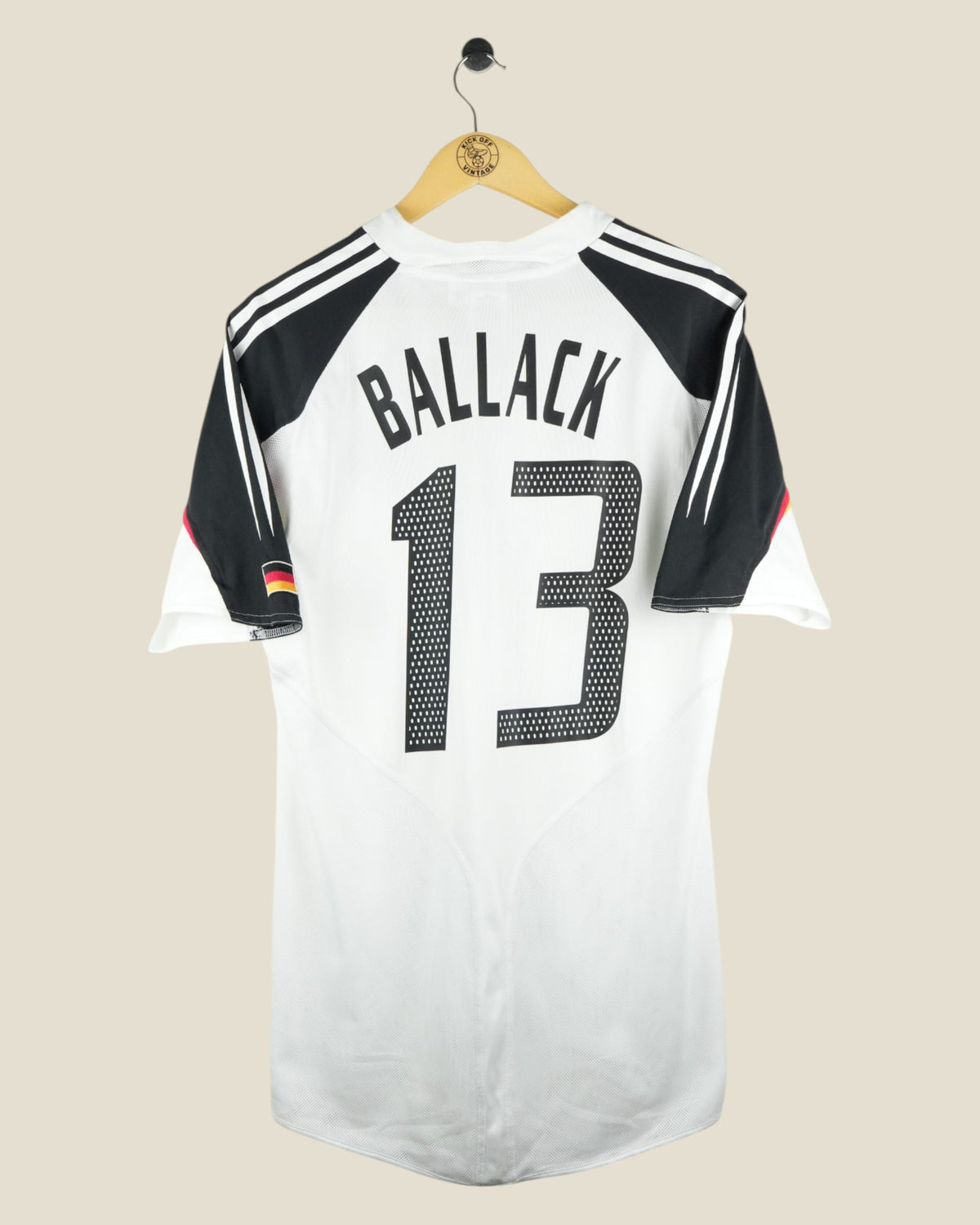GERMANY 2004 BALLACK HOME SHIRT (M) ADIDAS