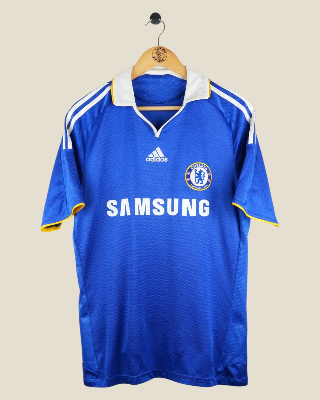 CHELSEA 2008/09 DROGBA HOME SHIRT (L) ADIDAS
