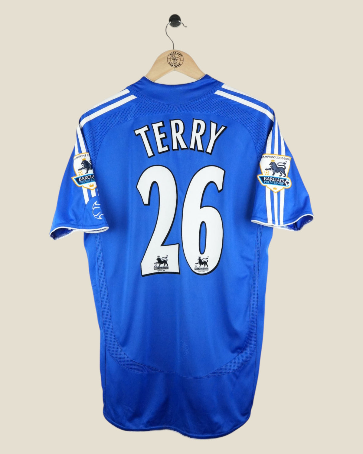 CHELSEA 2006/07 TERRY HOME EPL SHIRT (M) ADIDAS