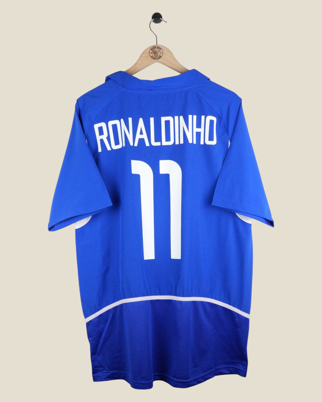 BRAZIL 2002 RONALDINHO AWAY SHIRT (XL) NIKE