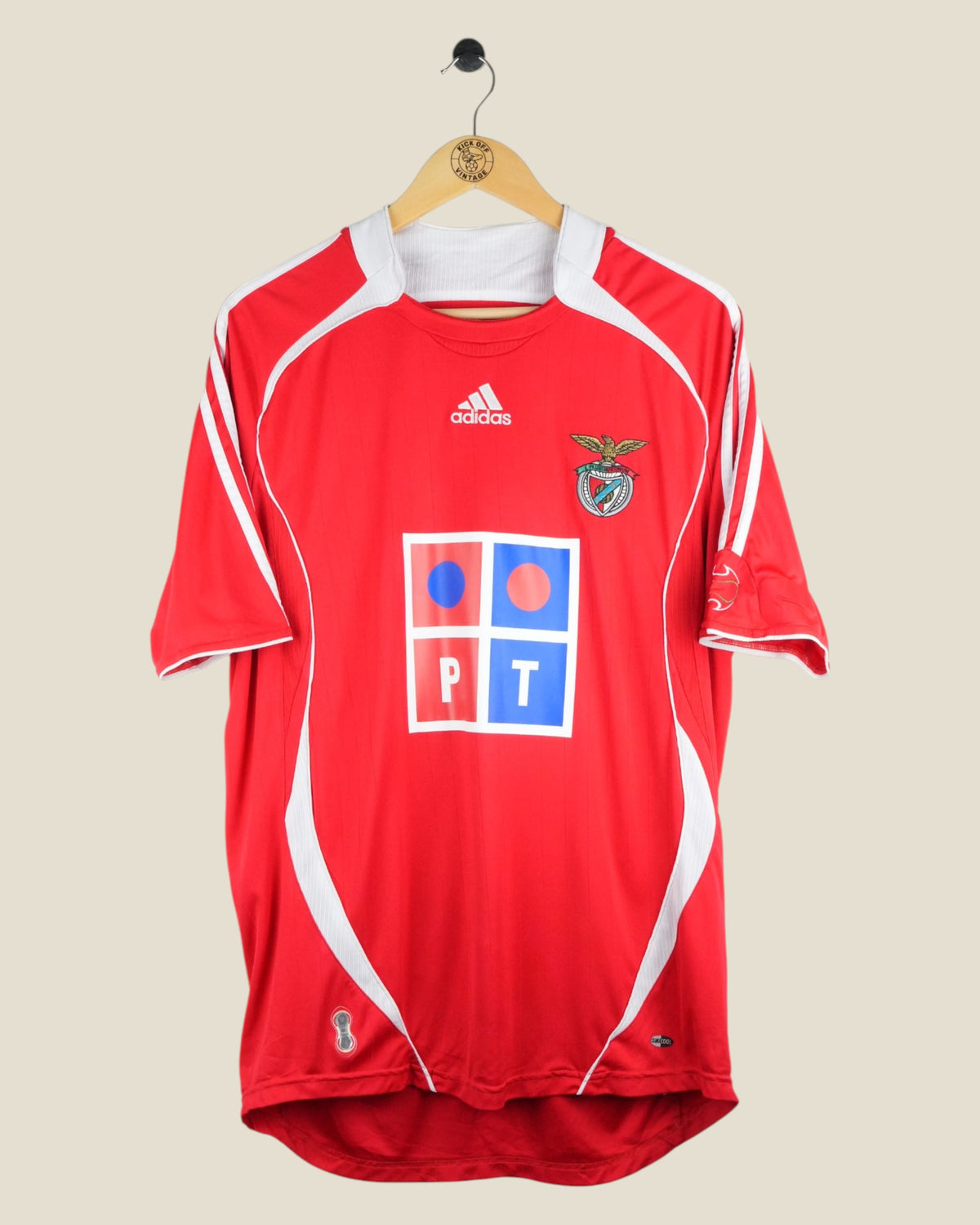 BENFICA 2006/07 RUI COSTA HOME SHIRT (XL) ADIDAS