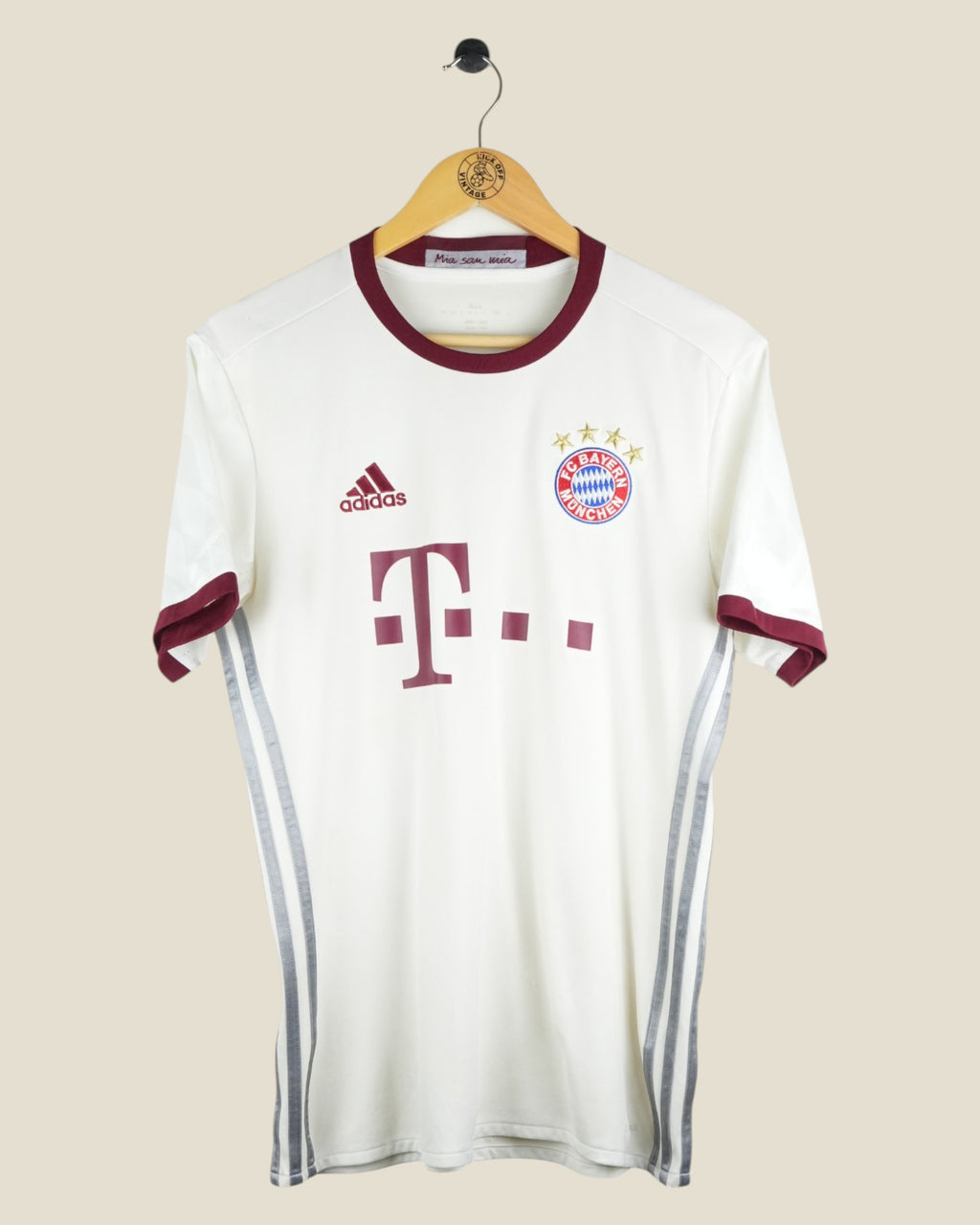 BAYERN MUNICH 2016/17 ROBBEN THIRD SHIRT (M) ADIDAS