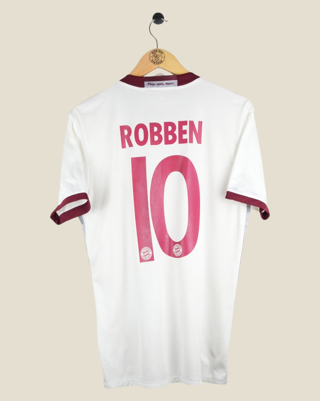 BAYERN MUNICH 2016/17 ROBBEN THIRD SHIRT (M) ADIDAS