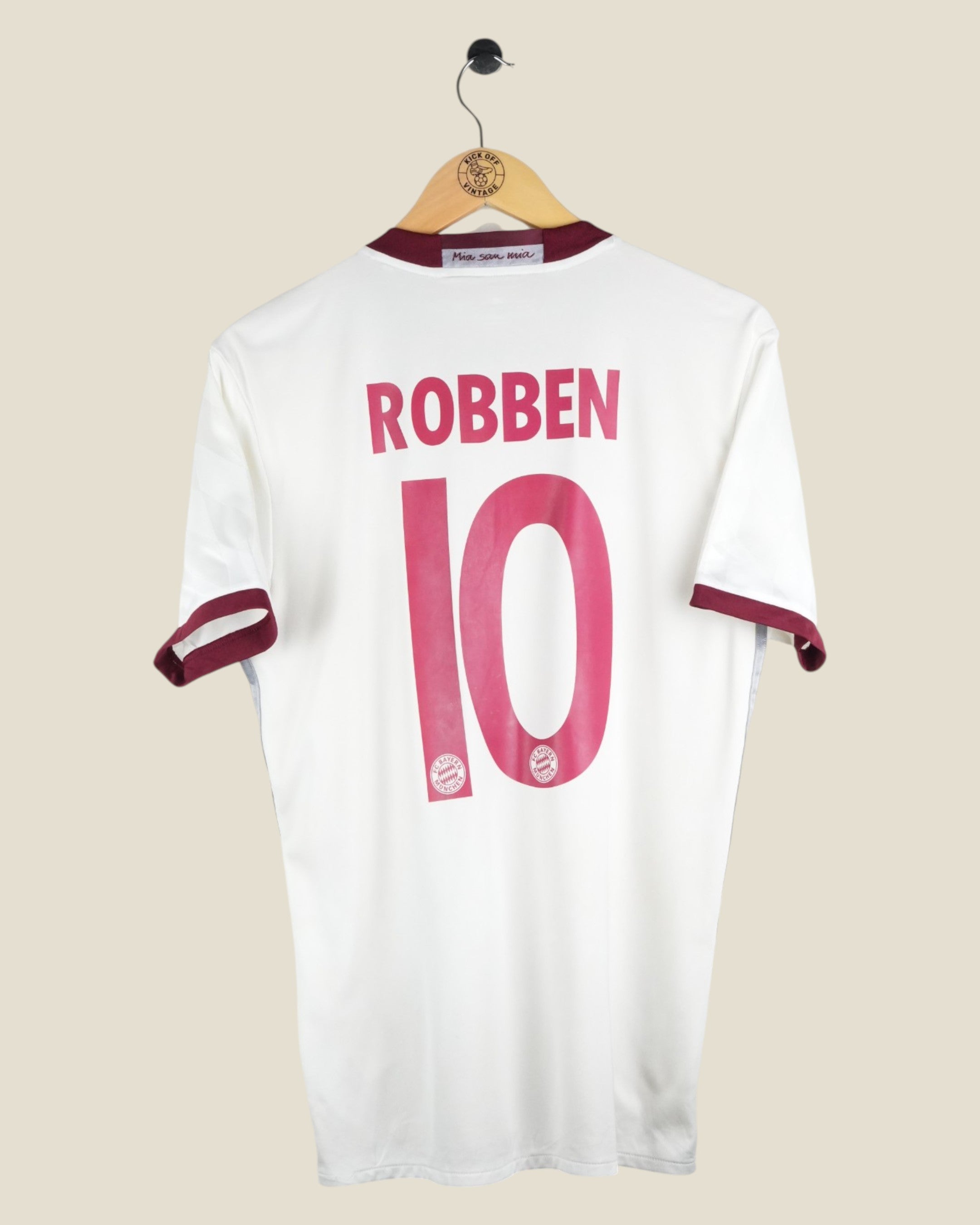 BAYERN MUNICH 2016/17 ROBBEN THIRD SHIRT (M) ADIDAS