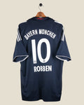BAYERN MUNICH 2008/09 ROBBEN AWAY SHIRT (L) ADIDAS