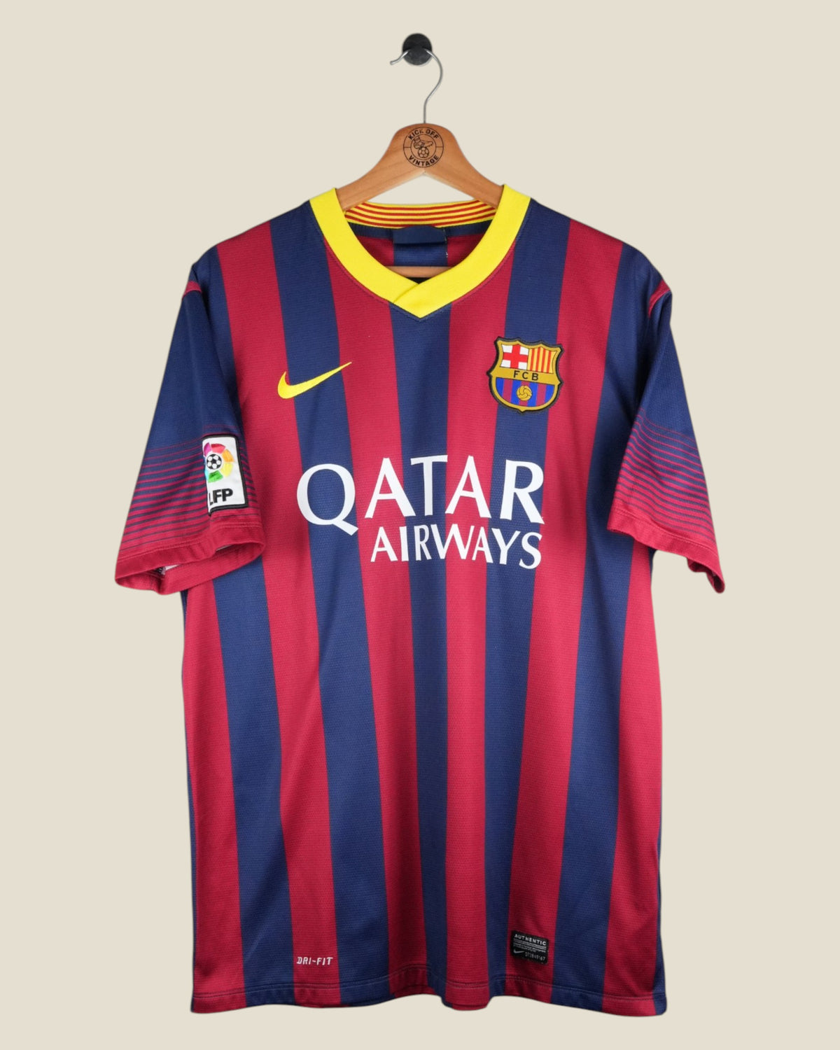 BARCELONA 2013/14 NEYMAR HOME SHIRT (L) NIKE