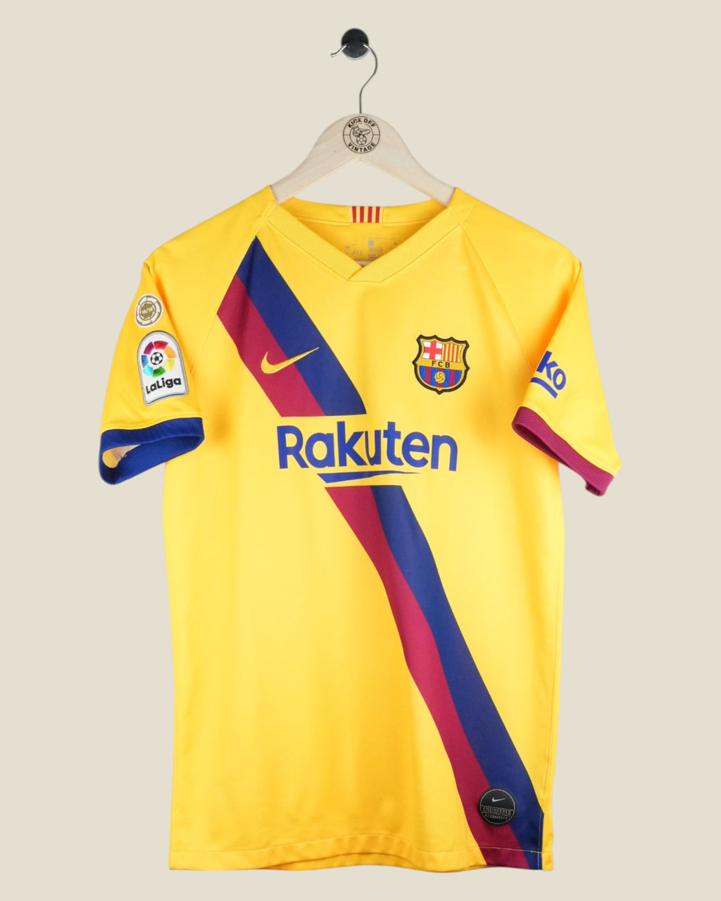 BARCELONA 2019/20 AWAY SHIRT (KIDS XL) NIKE