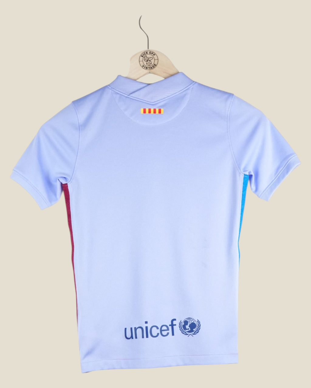 BARCELONA 2021/22 AWAY SHIRT (KIDS S) NIKE