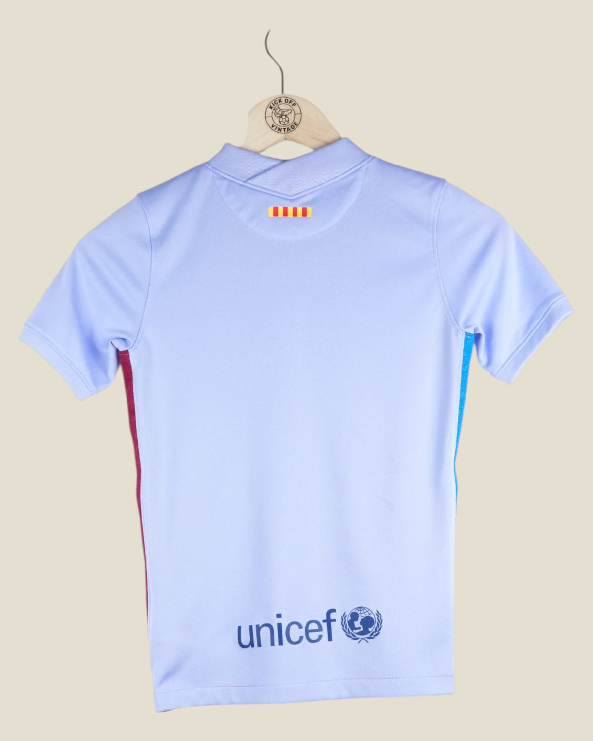 BARCELONA 2021/22 AWAY SHIRT (KIDS S) NIKE