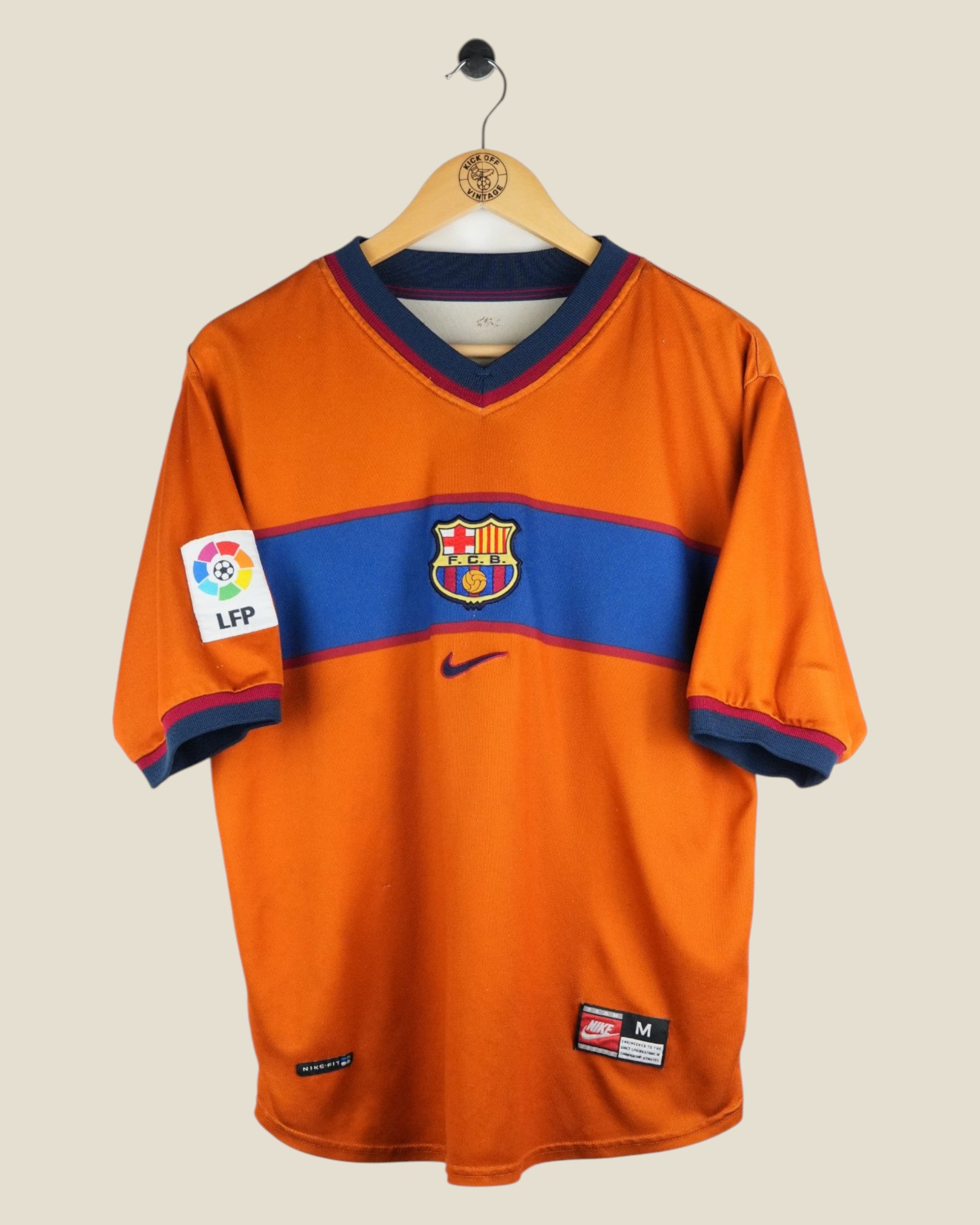 BARCELONA 1998/00 XAVI THIRD SHIRT (M) NIKE