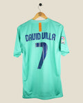 BARCELONA 2010/11 VILLA AWAY SHIRT (M) NIKE