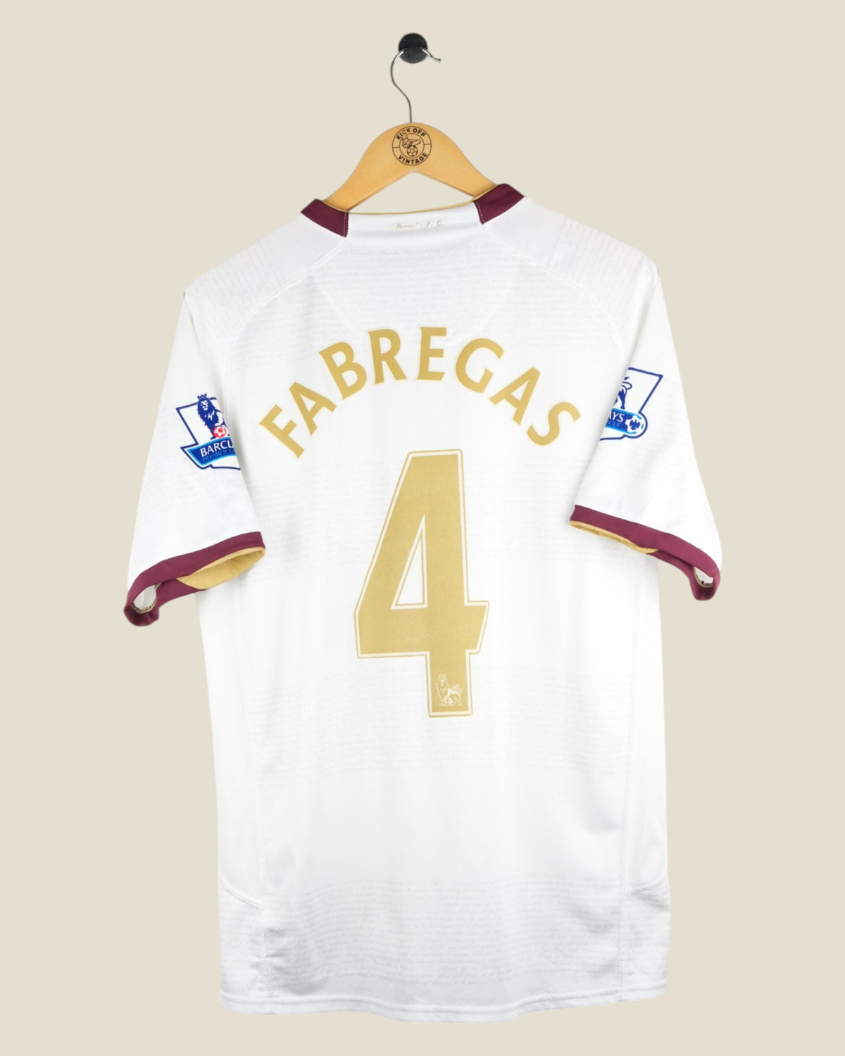 ARSENAL 2007/08 FABREGAS AWAY SHIRT (M) NIKE