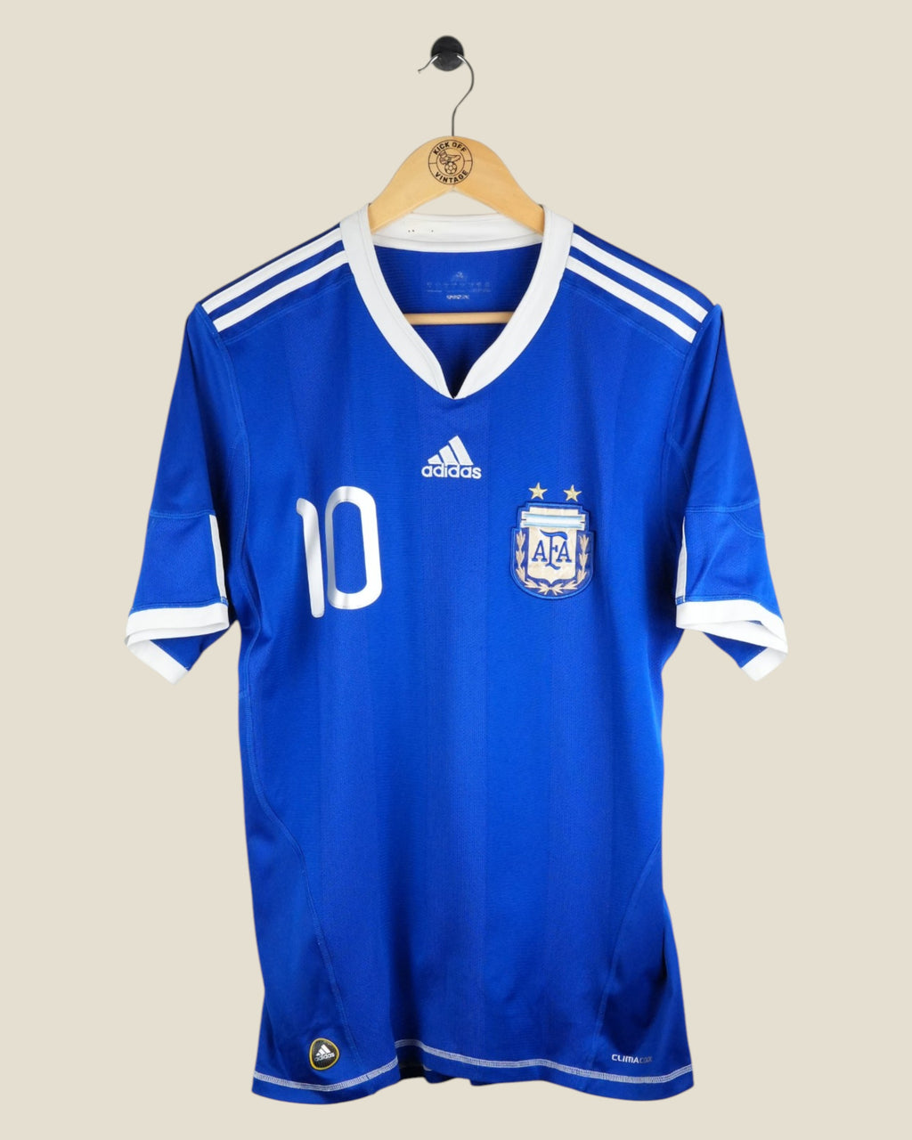 ARGENTINA 2010 MESSI AWAY SHIRT (M) ADIDAS