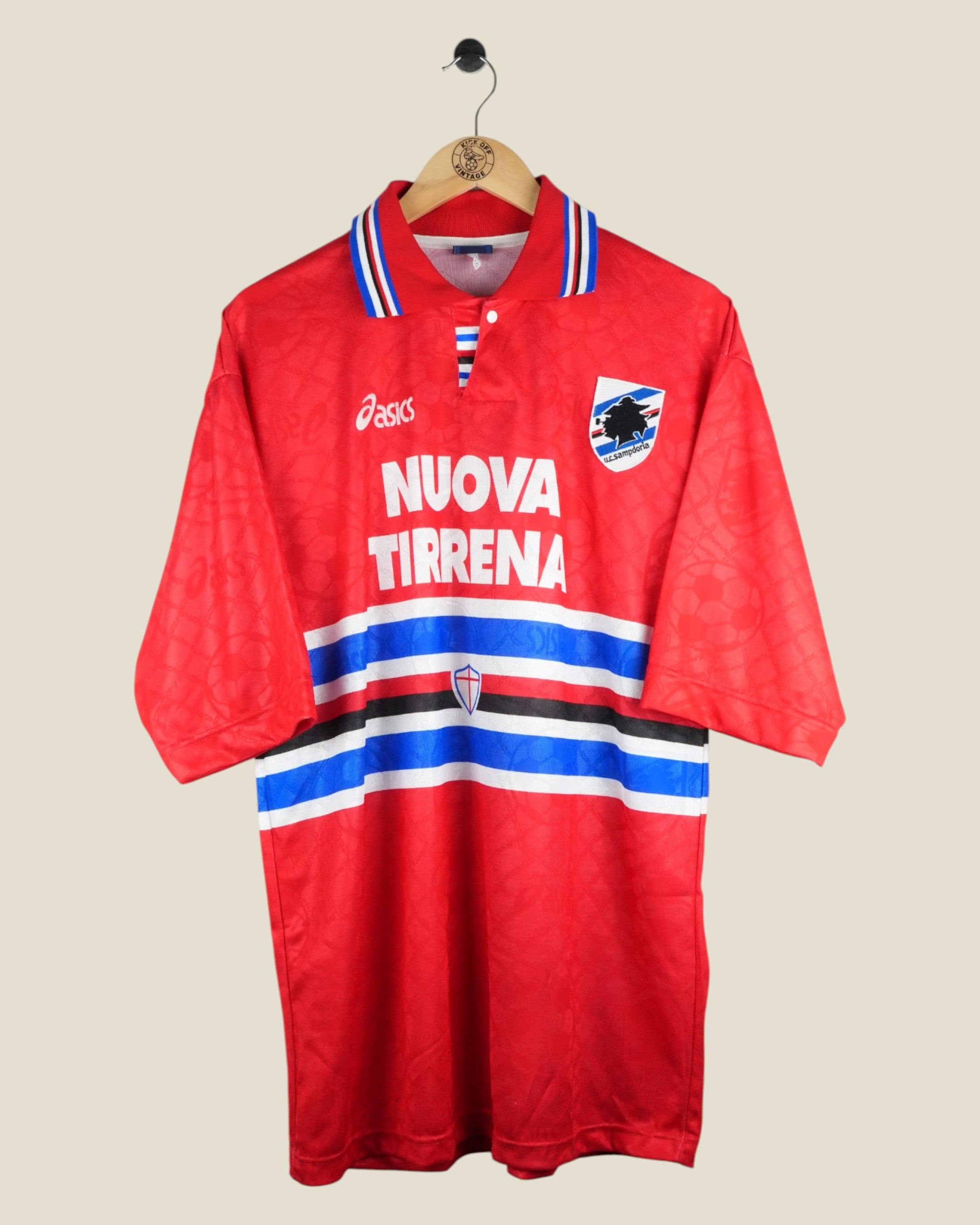 SAMPDORIA 1995/96 SEEDORF THIRD SHIRT (XXL) ASICS